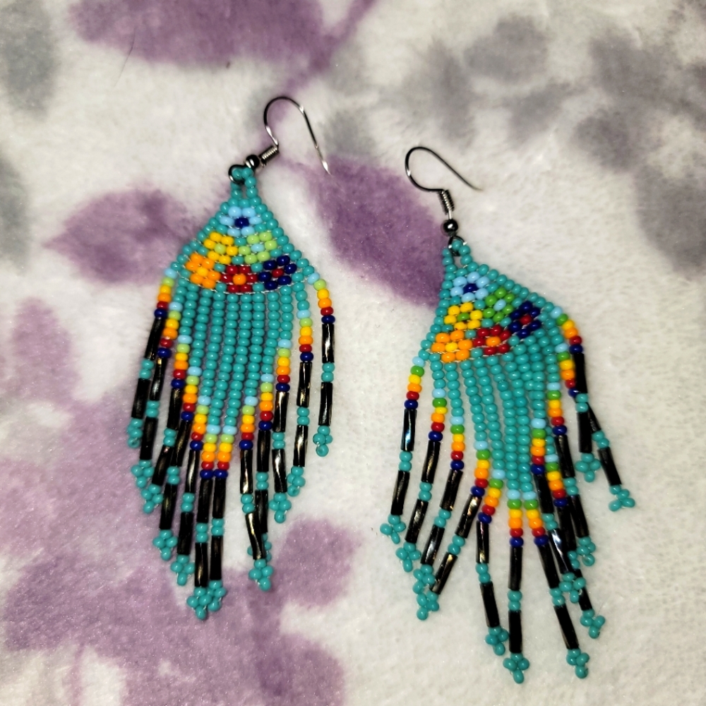 Handmade Beaded Earrings